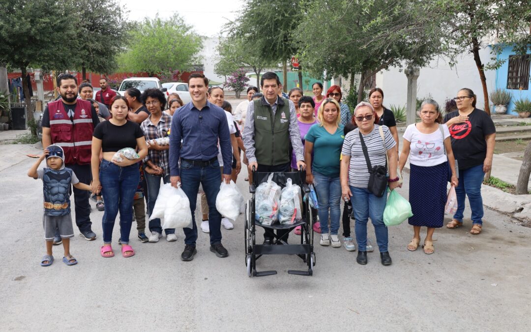 IMPULSAN APOYO COMUNITARIO CON PROGRAMA ‘VECINO A VECINO’