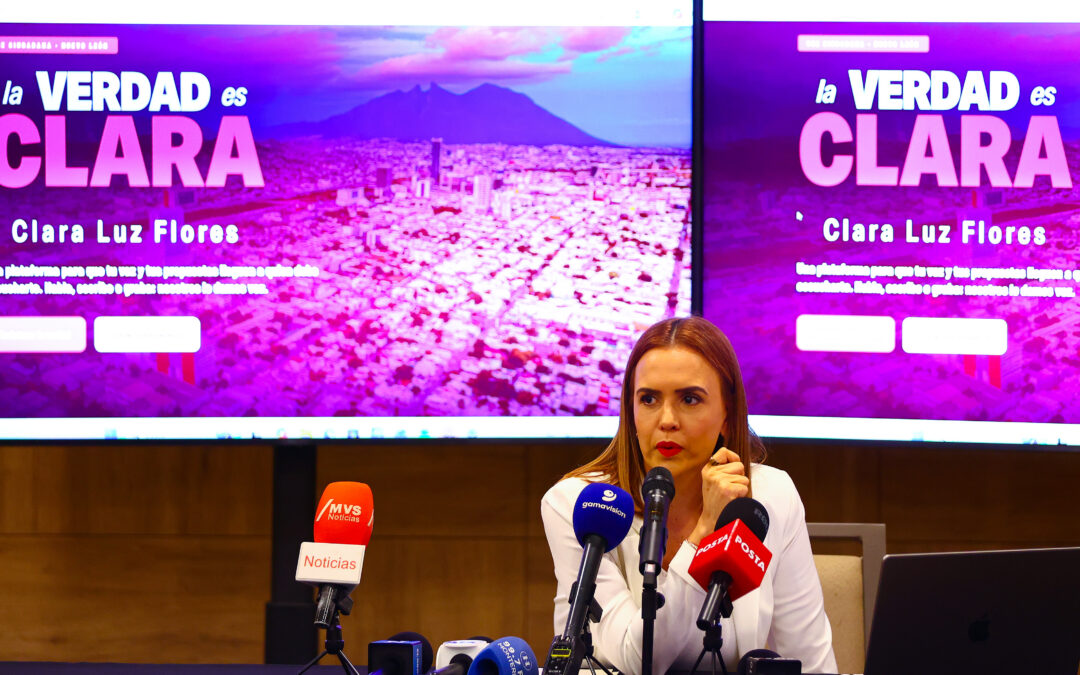 «La verdad de Nuevo León debe contarse»: Clara Luz presenta nueva plataforma digital
