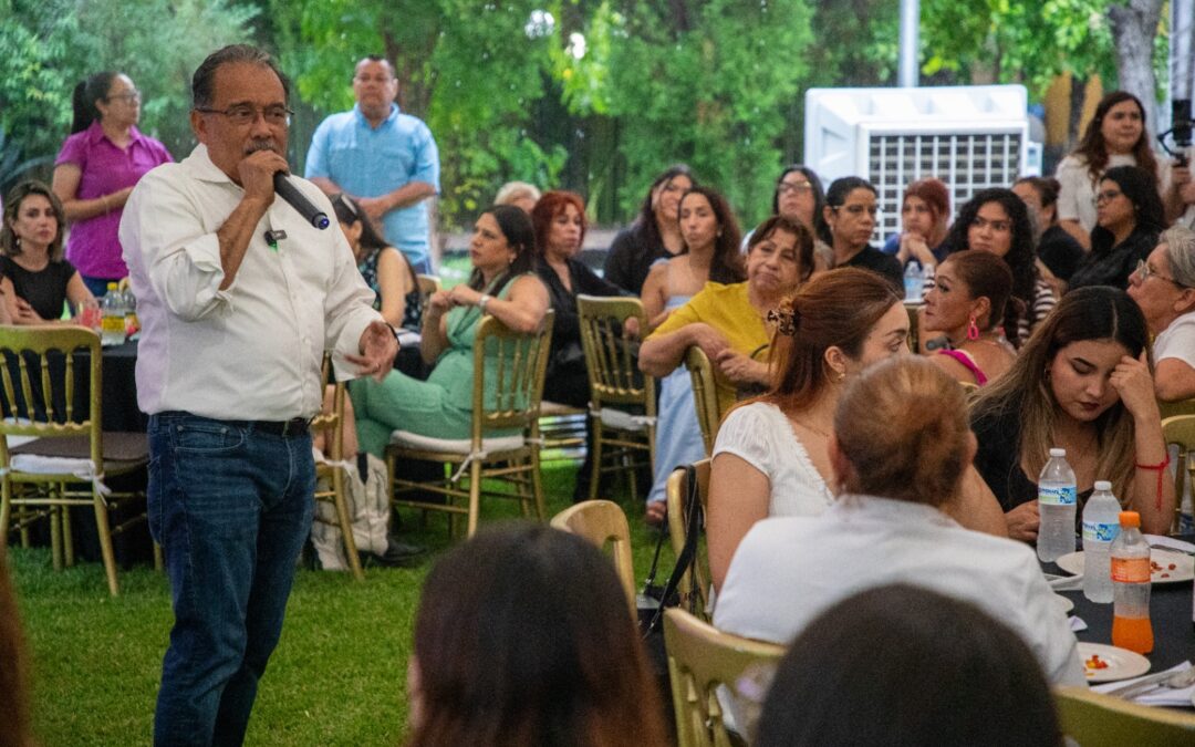 Mijes plantea una transformación con las mujeres como prioridad en Nuevo León