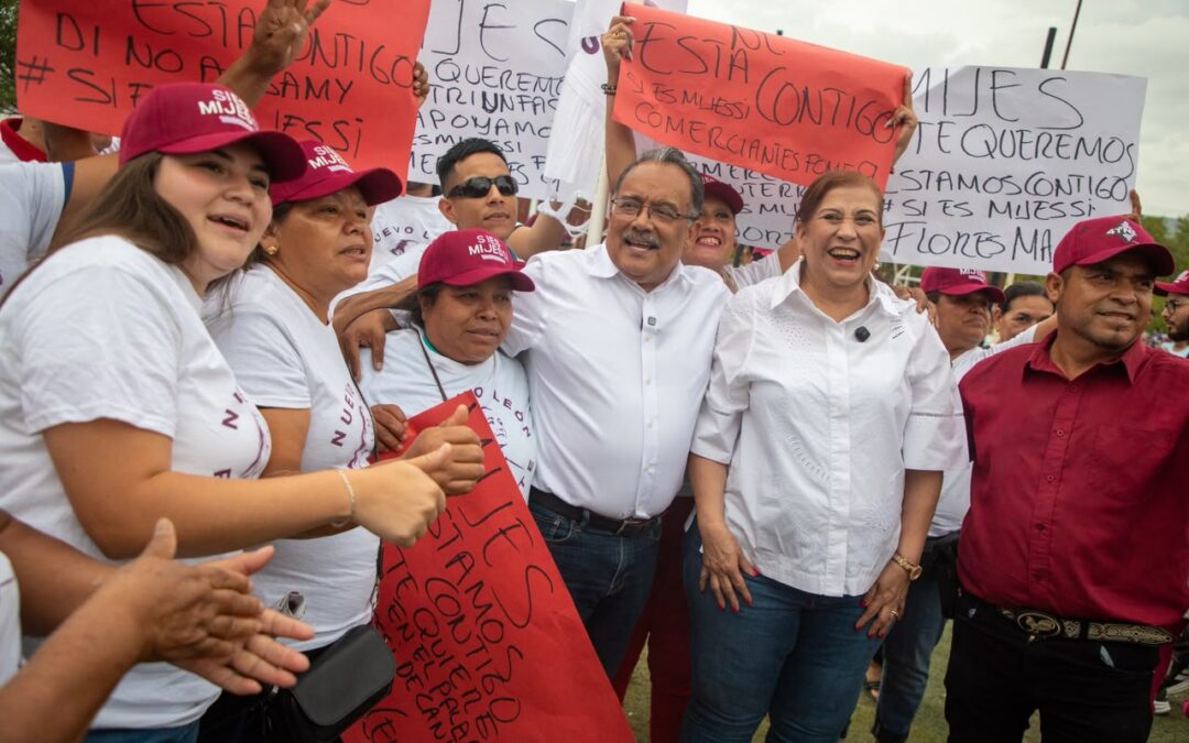 RESPALDA JUDITH DÍAZ A MIJES; LLAMAN A RESPONDER ATAQUES CON TRABAJO