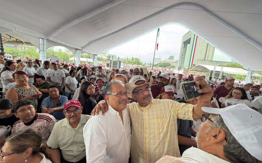 Mijes destaca liderazgo y resultados de Claudia Sheinbaum durante su Segundo Informe de Gobierno en Monterrey 