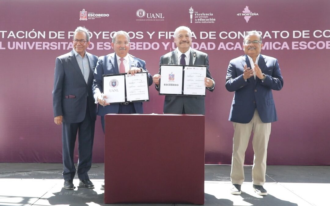 OTORGA ESCOBEDO PREDIO A UANL PARA UNIDAD ACADÉMICA Y HOSPITAL UNIVERSITARIO