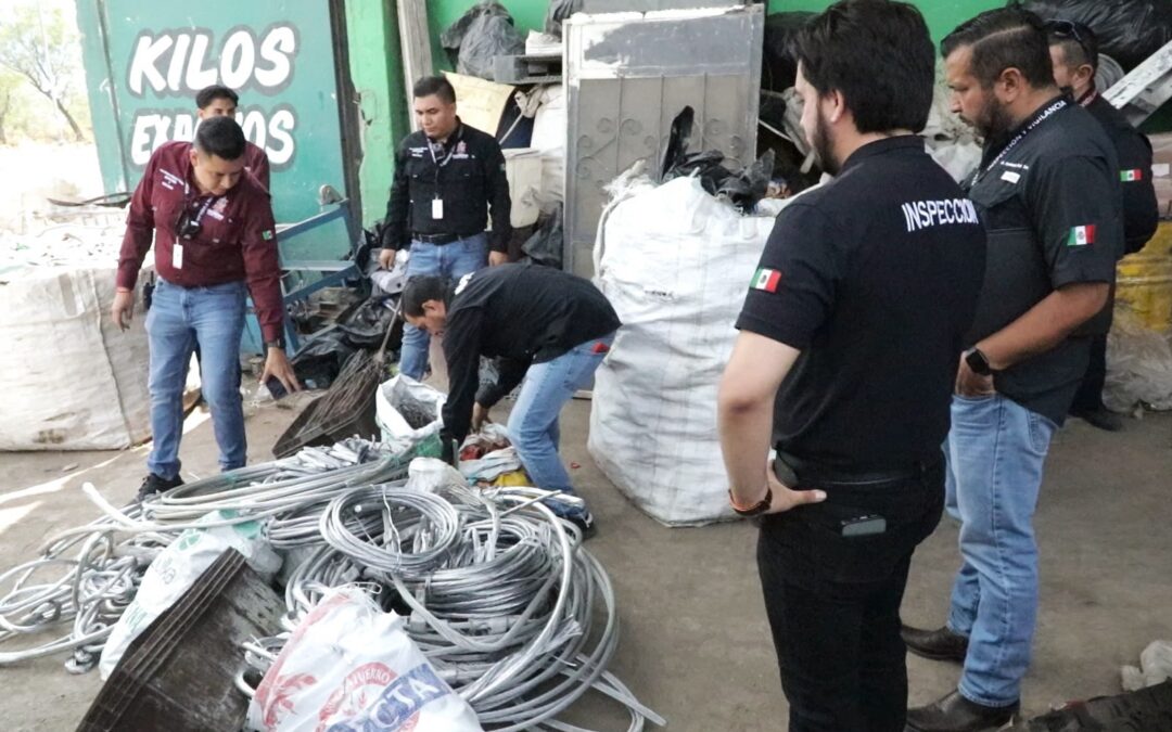 SUSPENDE ESCOBEDO ESTABLECIMIENTOS DE COMPRA-VENTA TRAS OPERATIVO DE VERIFICACIÓN