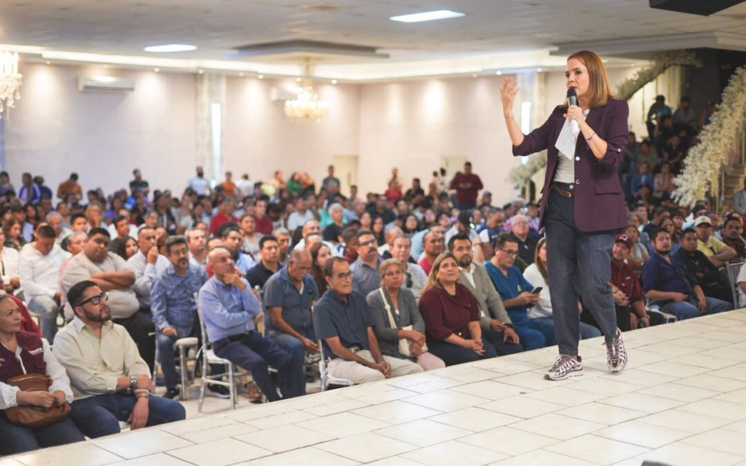 COMIENZA CLARA LUZ ASAMBLEAS INFORMATIVAS COMO COORDINADORA ESTATAL DE LA TRANSFORMACIÓN